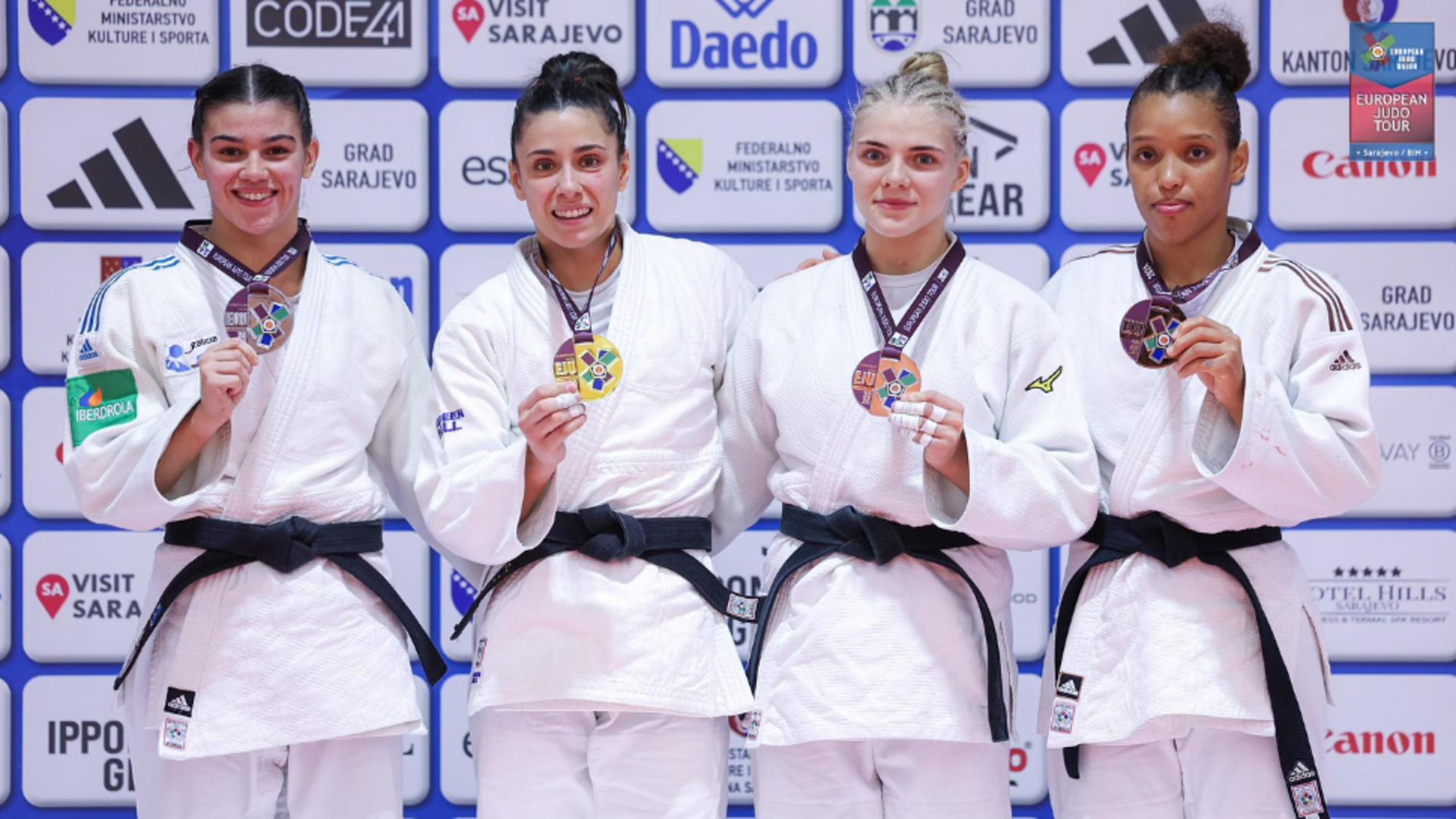 România a obţinut două medalii de bronz în prima zi a Openului European de Judo de la Saraievo