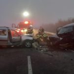 Accident rutier mortal din cauza ceții! O mașină s-a izbit în plin de un alt autoturism