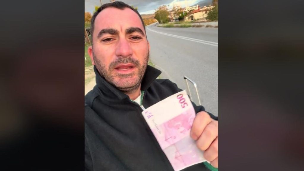 O nouă sfidare a lui PESCOBAR! Face autostopul cu 500 de euro