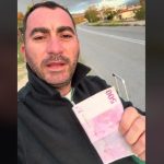 O nouă sfidare a lui PESCOBAR! Face autostopul cu 500 de euro