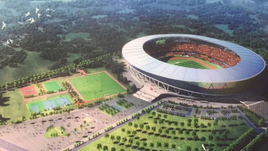 Cel mai mare stadion din Africa a fost construit de China. Construcție cu 33.000 de locuri