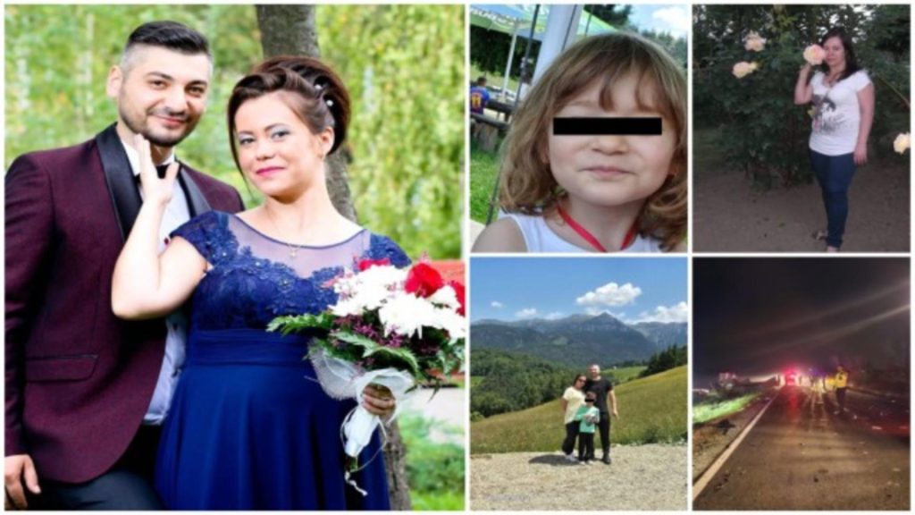 Ele sunt victimele accidentului rutier cumplit din Brăila. Camelia a murit alături de fiica sa, Maria, în vârstă de 3 ani