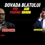 Înregistrare-șoc între Piedone și George Simion. „Satana și Sătănel”, discuții despre un BLAT POLITIC