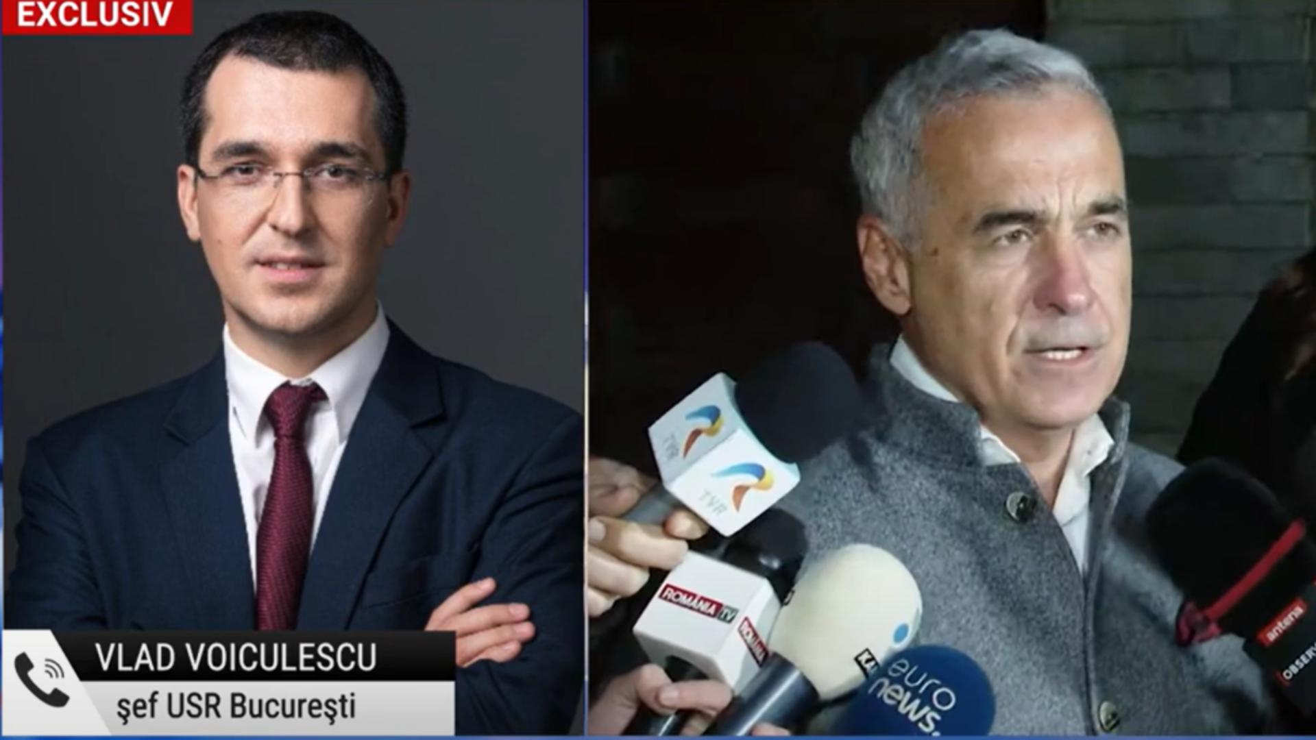 Vlad Voiculescu: Sunt multe necunoscute legate de Georgescu. Dacă ajunge în turul 2, Lasconi învinge