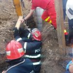 Accident de muncă grav în județul Buzău. 4 muncitori au fost îngropați sub pământ