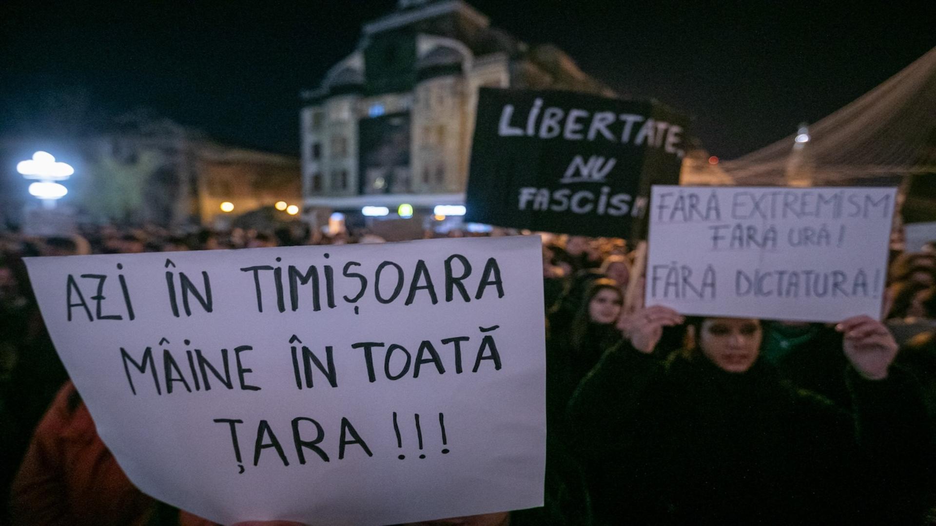 A patra zi de PROTESTE în țară după alegeri. Semnal de alarmă pentru viitorul democrației