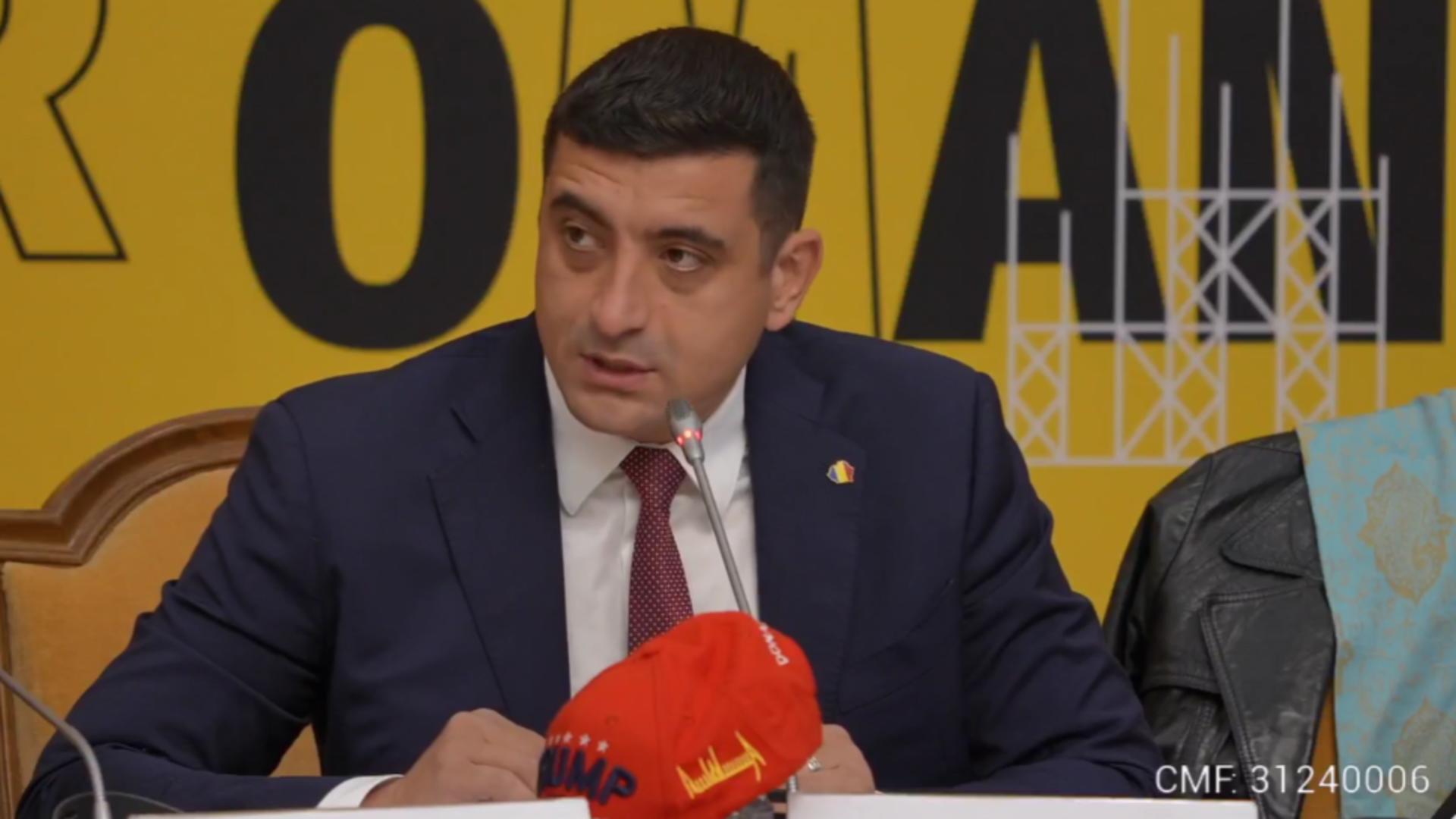 LIVE. George Simion își prezintă Planul pentru România. „Trebuie făcut dacă vrem ca România să nu falimenteze”