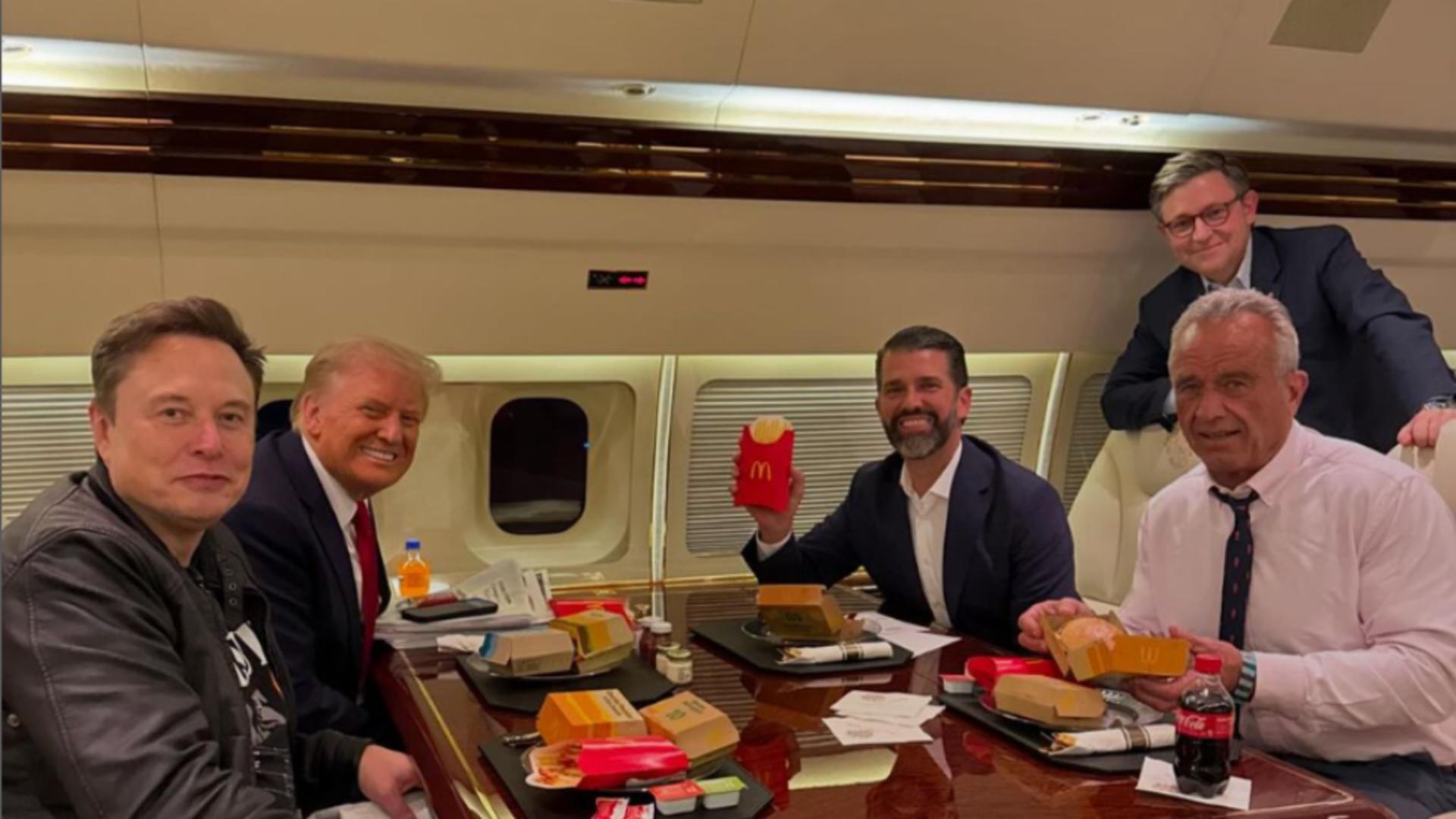 Rețeta lui Trump pentru o „Americă sănătoasă”: burgeri și cartofi prăjiți de fast-food