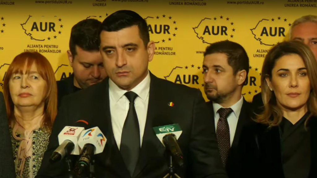 AUR: „România a devenit scena unei demonstraţii de forţă fără precedent”