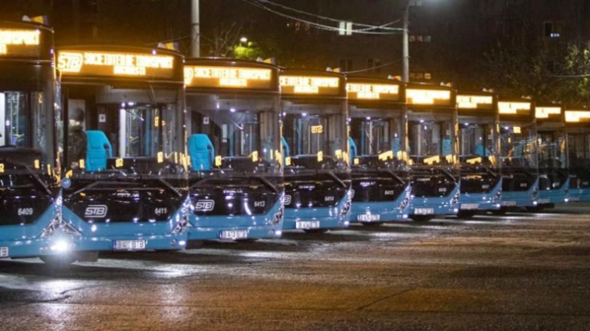 Cum circulă mijloacele de transport în comun din Capitală în noaptea de Revelion: programul STB și Metrorex