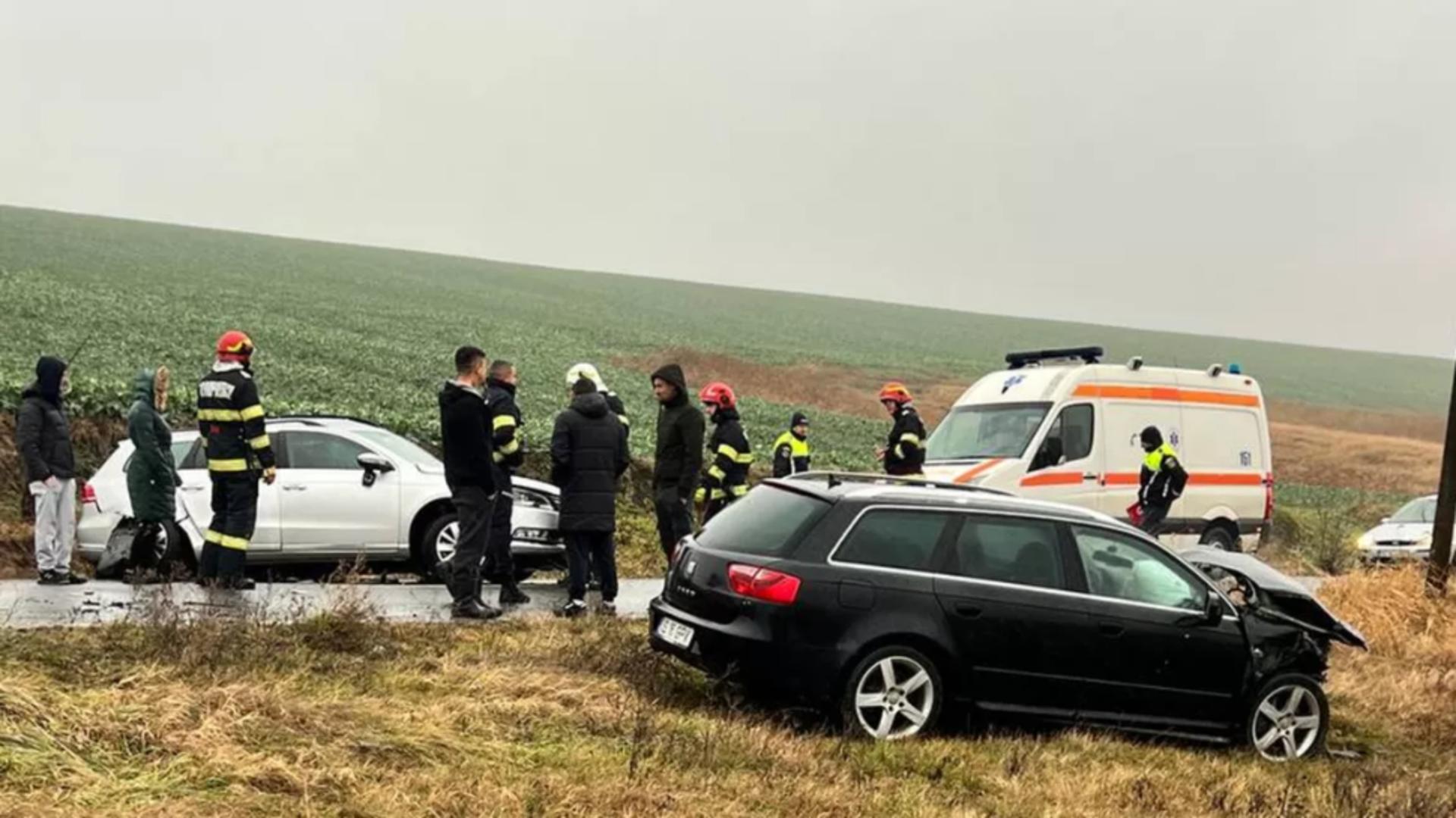 Ziua si tragedia rutieră. Doi oameni au murit într-un accident produs în județul Iași – FOTO