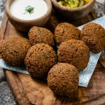 Sendviș cu falafel, perfect pentru zilele de post