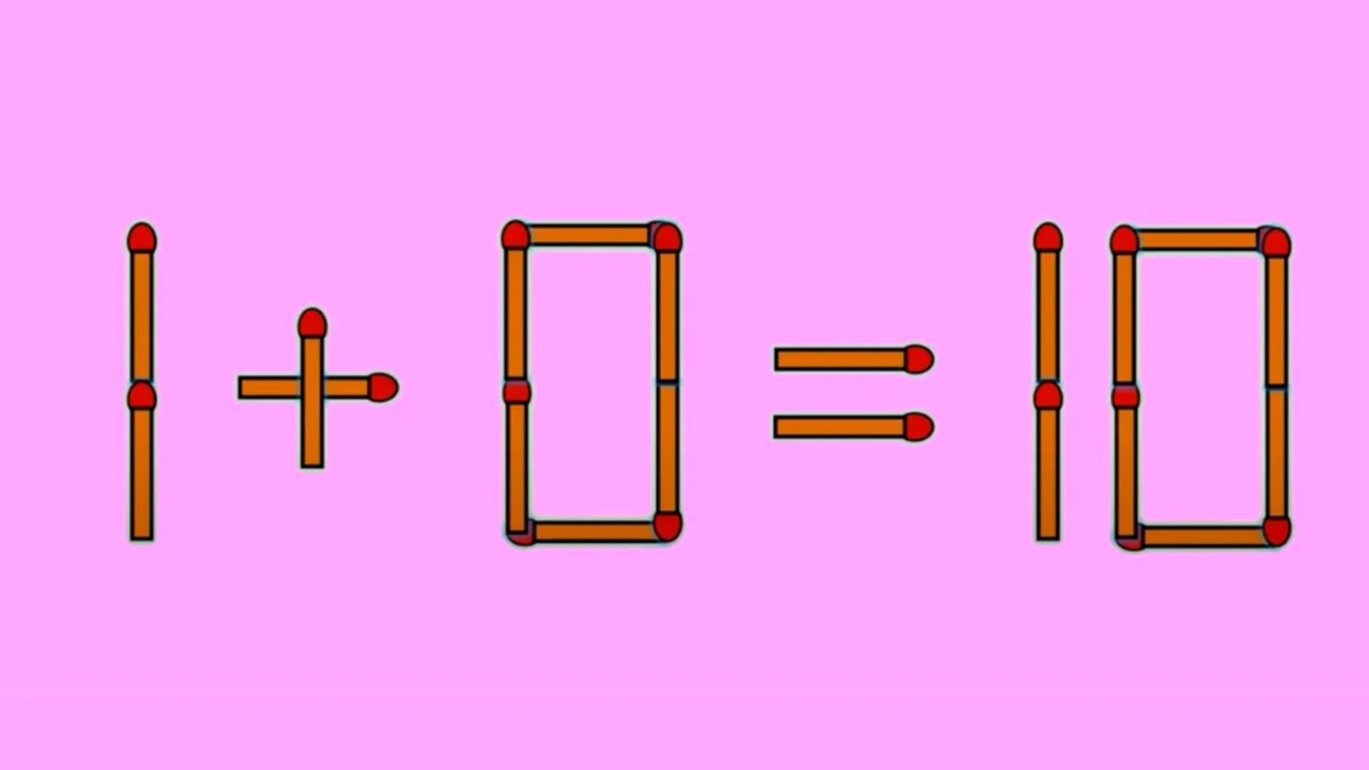 TEST IQ pentru oamenii cu o inteligență deosebită. Cum putem corecta 1 + 0 = 10