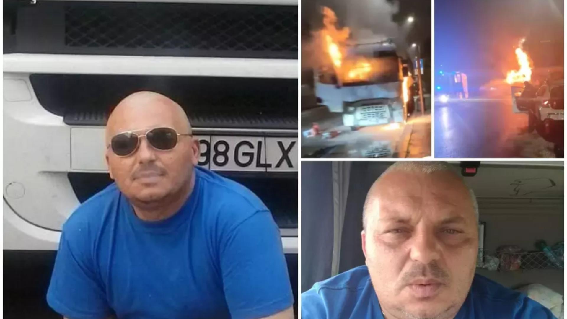 Sfârșit DEVASTATOR pentru un șofer român de TIR! Petre a ars de viu în 5 minute – VIDEO