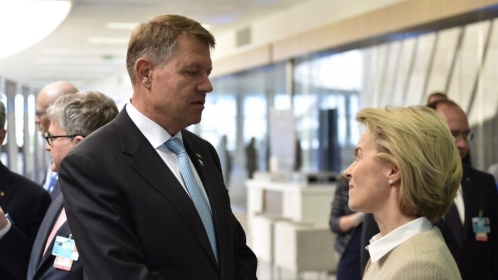 Klaus Iohannis, discuție de urgență cu Ursula von der Leyen pe tema crizei politice din România