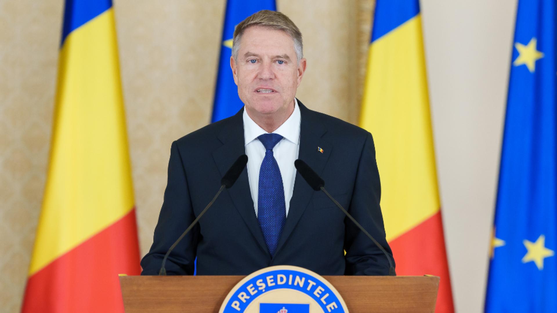 Klaus Iohannis: Oamenii aşteaptă un Guvern care menţine ferm traiectoria pro-europeană a României