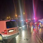 Aproape de dezastru. Două TIR-uri au luat foc în Găești. Pompierii au intervenit la timp