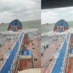 Alertă MAJORĂ pe Marea Neagră! Un petrolier rusesc s-a rupt în două, altu este în derivă. Imagini de coșmar de la bordul navelor – VIDEO