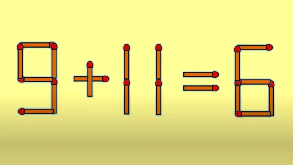 Test IQ pentru cei mai deștepți. În cât timp poți corecta 9 + 11 = 6