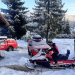 „Zi de foc” pe pârtie, la Cavnic: 9 turiști accidentați, într-o singură zi. Un câine a ajuns la veterinar după ce a fost lovit de un schior