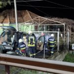 Atac mafiot în Satu Mare! O mașină a ars ca o torță după ce a fost incendiată intenționat