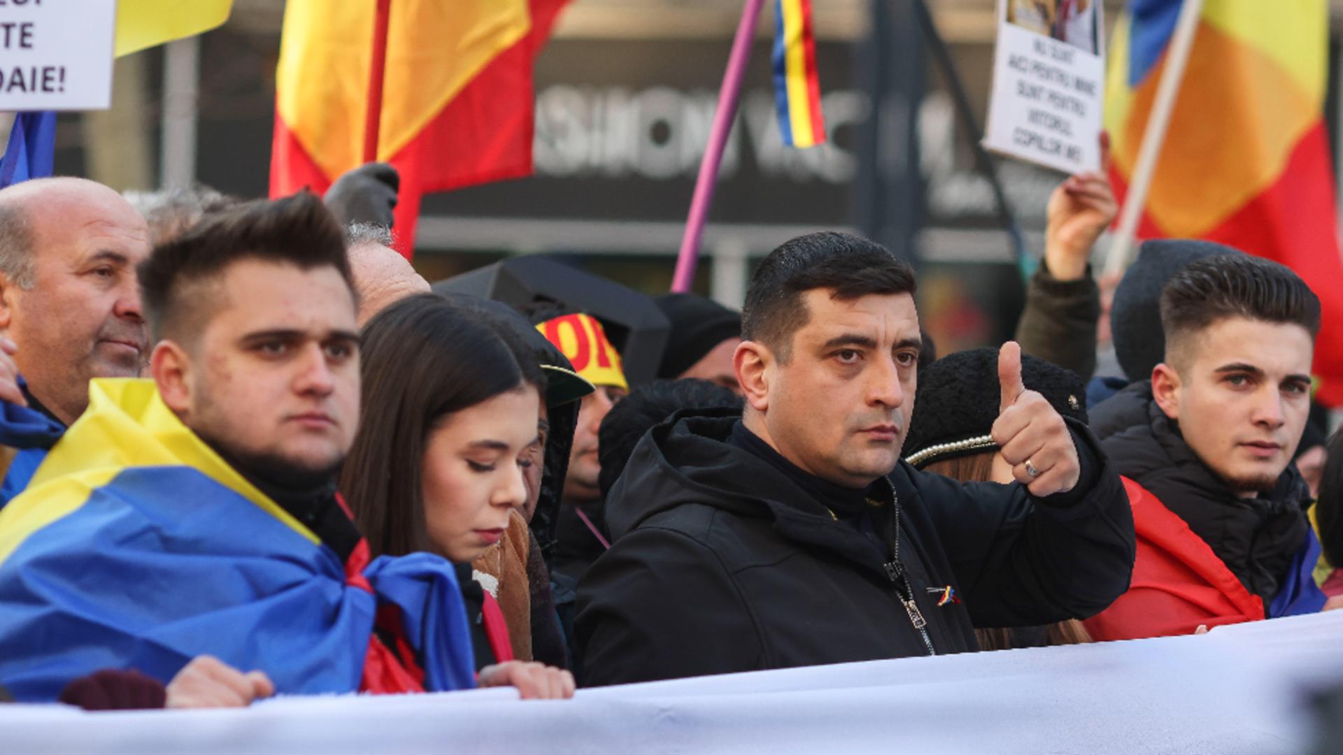 Ziua Unirii Principatelor Române. AUR organizează ”Marşul Unirii” la Iaşi şi Focşani. George Simion participă și la ”Marea Horă a Unirii Neamului”