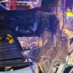 Accident în miezul nopții. Doi tineri teribiliști s-au răsturnat cu mașina