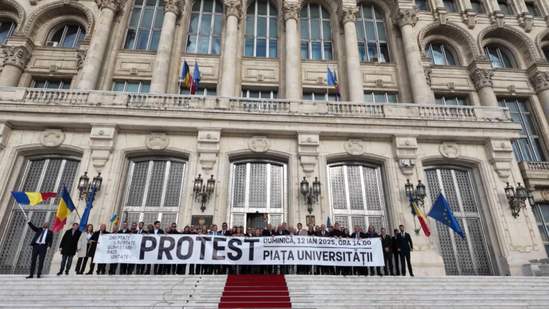 Pregătiri pentru cel mai mare protest de susținere a președintelui ales, CĂLIN GEORGESCU. Poporul se ridică!