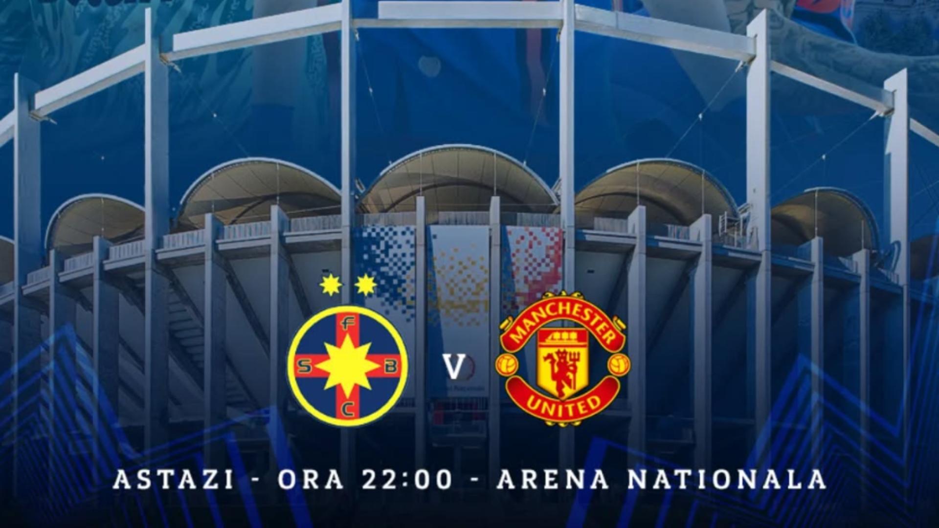 Trafic restricționat pentru meciul FCSB – Manchester United. Ce măsuri speciale au impus englezii și ce obiecte sunt interzise pe Arena Națională