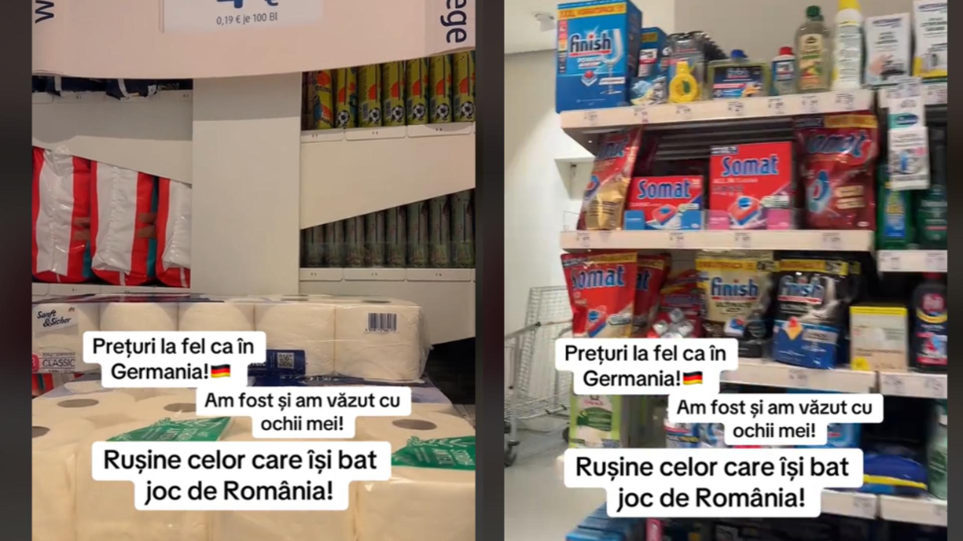 Româncă din Germania, șocată de prețurile similare în cele două țări. „Escrocii aștia din România au pus aceleași prețuri”