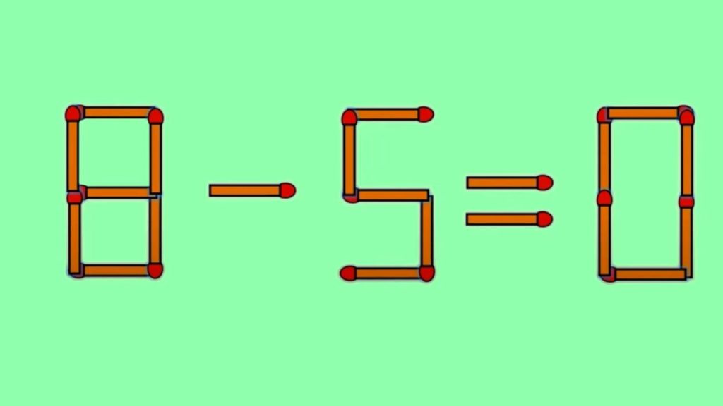 Testul IQ de duminică. Află cât de deștept ești și corectează ecuația 8 – 5 = 0