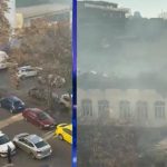 Intervenție de urgență în sectorul 3 al Capitalei: incendiu la fostul liceu Timpuri Noi