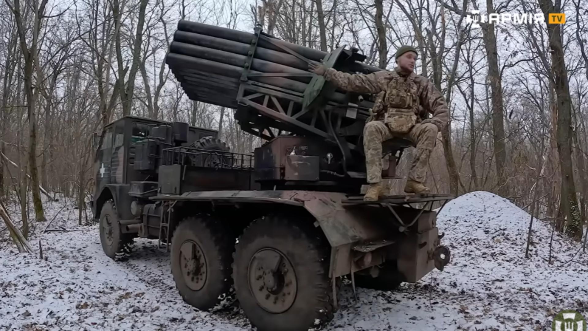 VIDEO. Ucrainenii au făcut recenzia lansatorului românesc de rachete APR-40. Sistemul de armament operează cu succes pe frontul din Ucraina