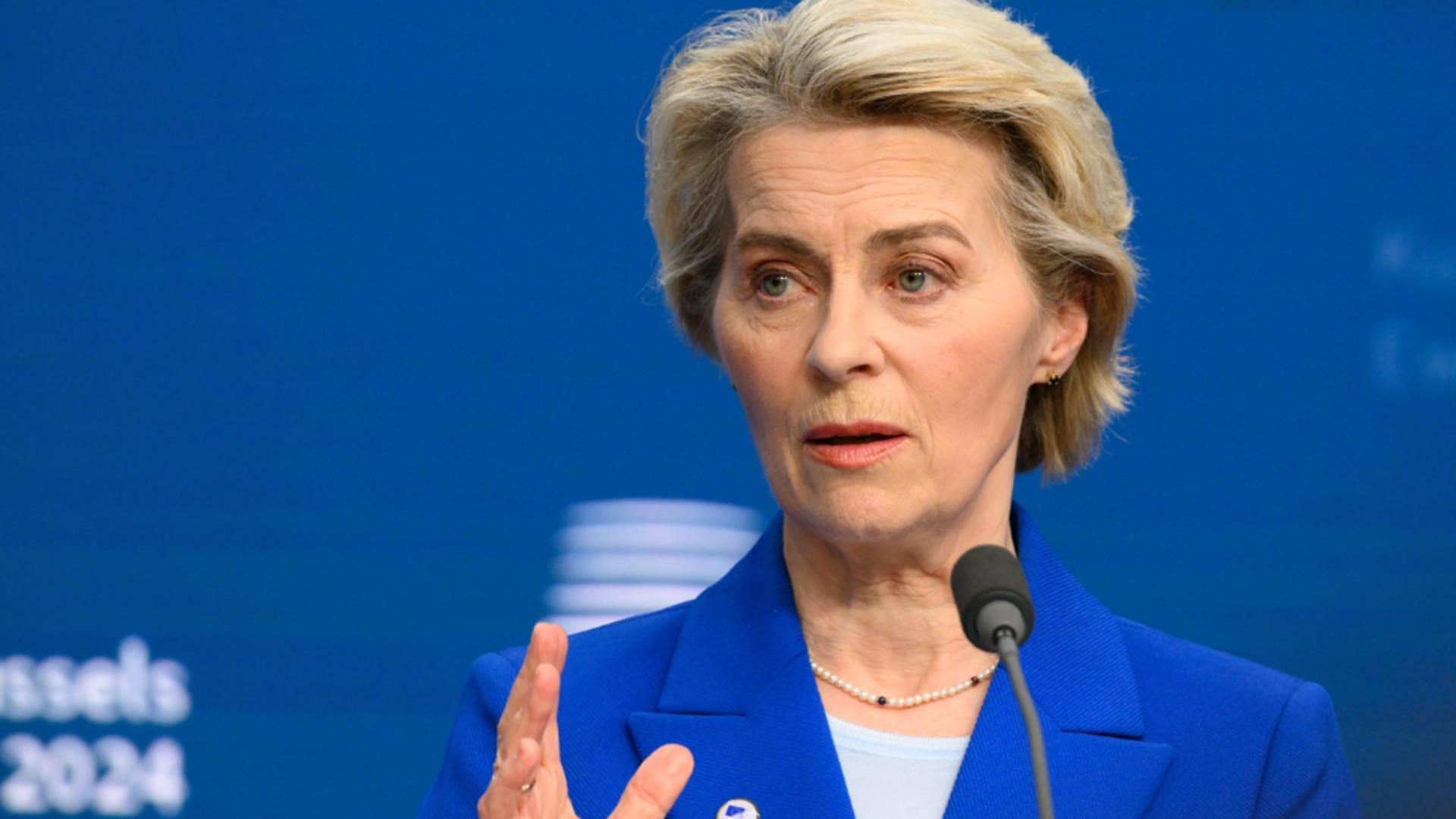 Ursula von der Leyen nu se simte bine. Preşedinta Comisiei Europene și-a anulat toate deplasările din cauza unei boli severe