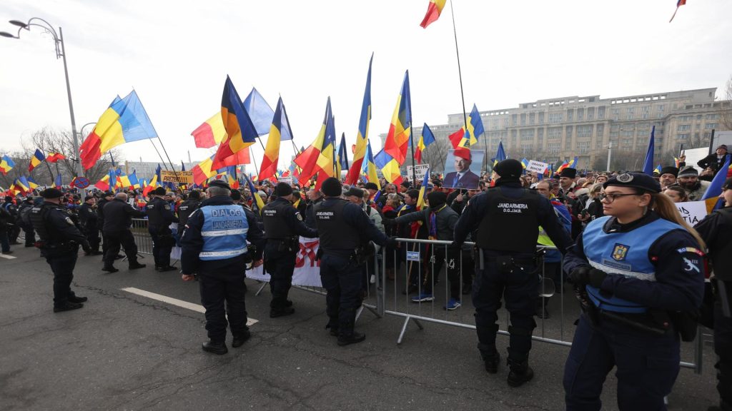Jandarmeria București confirmă: Protestul pentru sprijinul lui CĂLIN GEORGESCU este PAȘNIC!