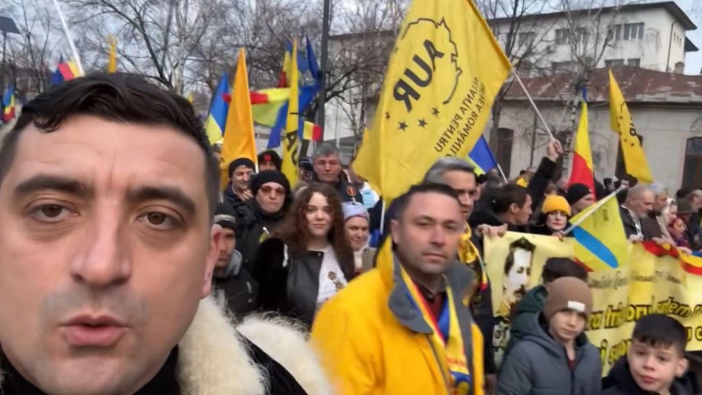 George Simion, după protestele organizate de suveraniștii români la Bruxelles: Este teamă la cel mai înalt nivel, se tem de valul care vine din America