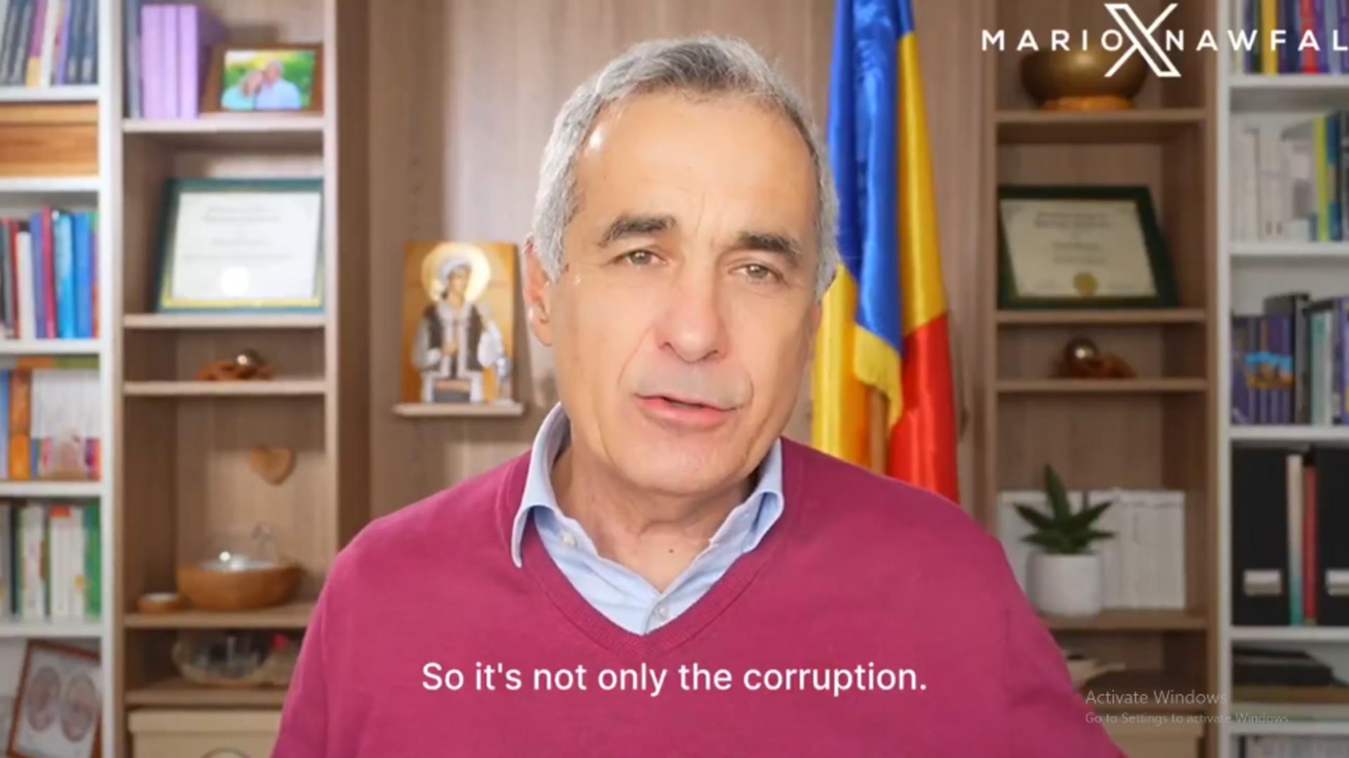 Călin Georgescu, interviu EVENIMENT pentru  Mario Nawfal, după ce i s-a deschis doar penal în România – VIDEO