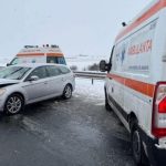 Trafic îngreunat din cauza vremii. Accident pe autostrada A2