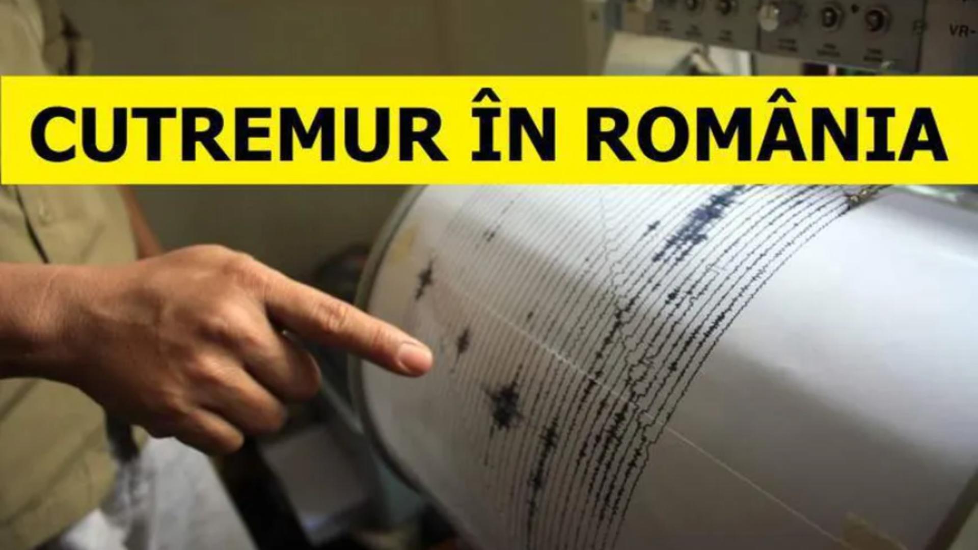 Cutremur în România, marți după amiază. Ce magnitudine a avut și unde s-a resimțit cel mai mult
