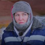 Poveste uimitoare de viață: Elena este mama a cinci copii și singura femeie care muncește la -64 de grade