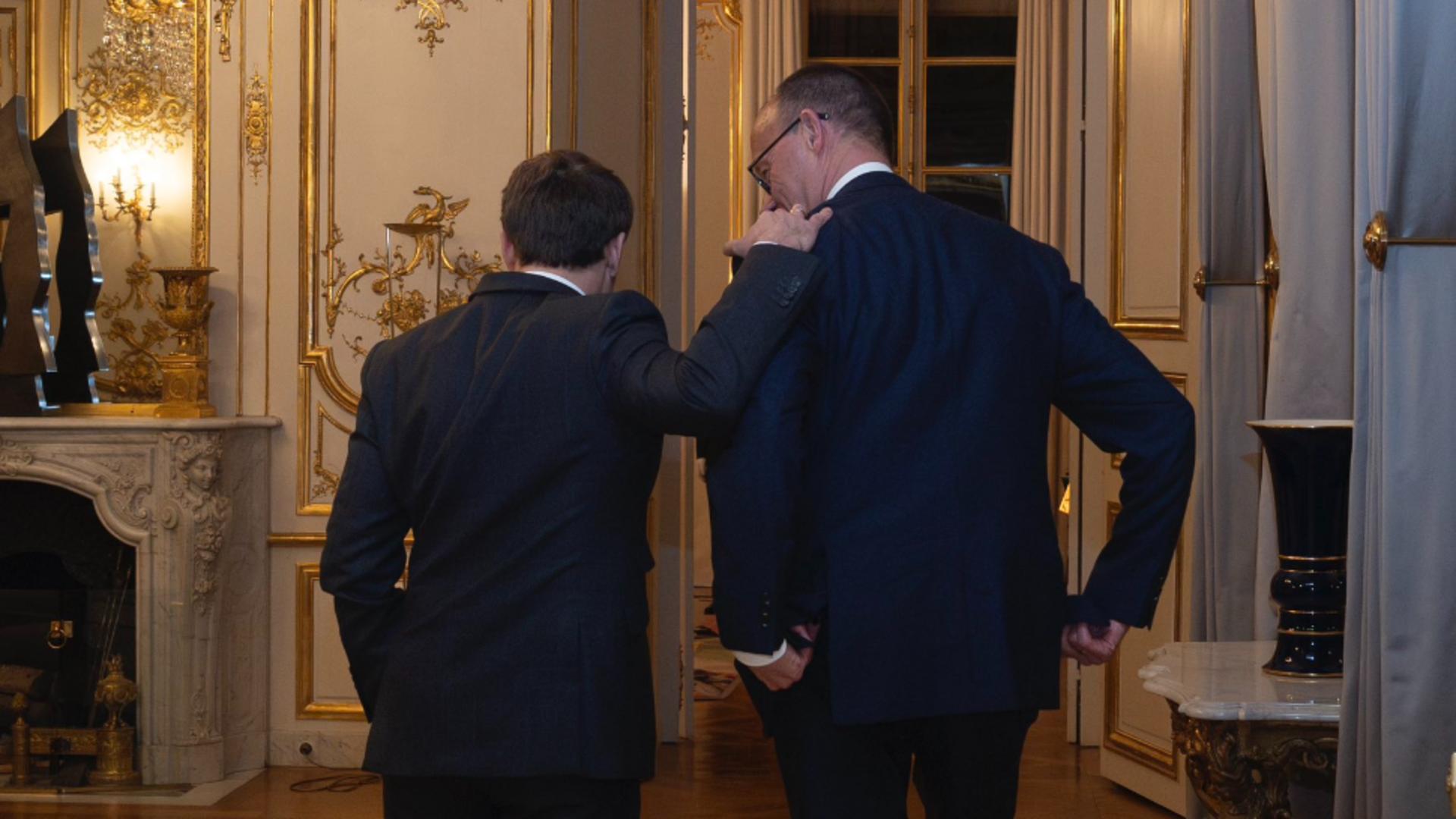 Friedrich Merz, vizită surpriză la Paris, cu Macron: ”Împreună, ţările noastre pot realiza lucruri măreţe pentru Europa”