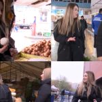 Ilinca Simion în piață: ”Românii se chinuie de asta vin aici. Deputații doar manipulează și mint”