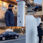 VIDEO. Iohannis s-a întors la casa fără etaj din Sibiu. SPP și-a instalat deja ghereta în fața imobilului