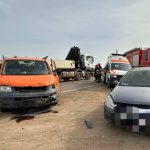 Accident pe DJ 601: victimele sunt un copil de 7 ani și un bărbat de 77 de ani