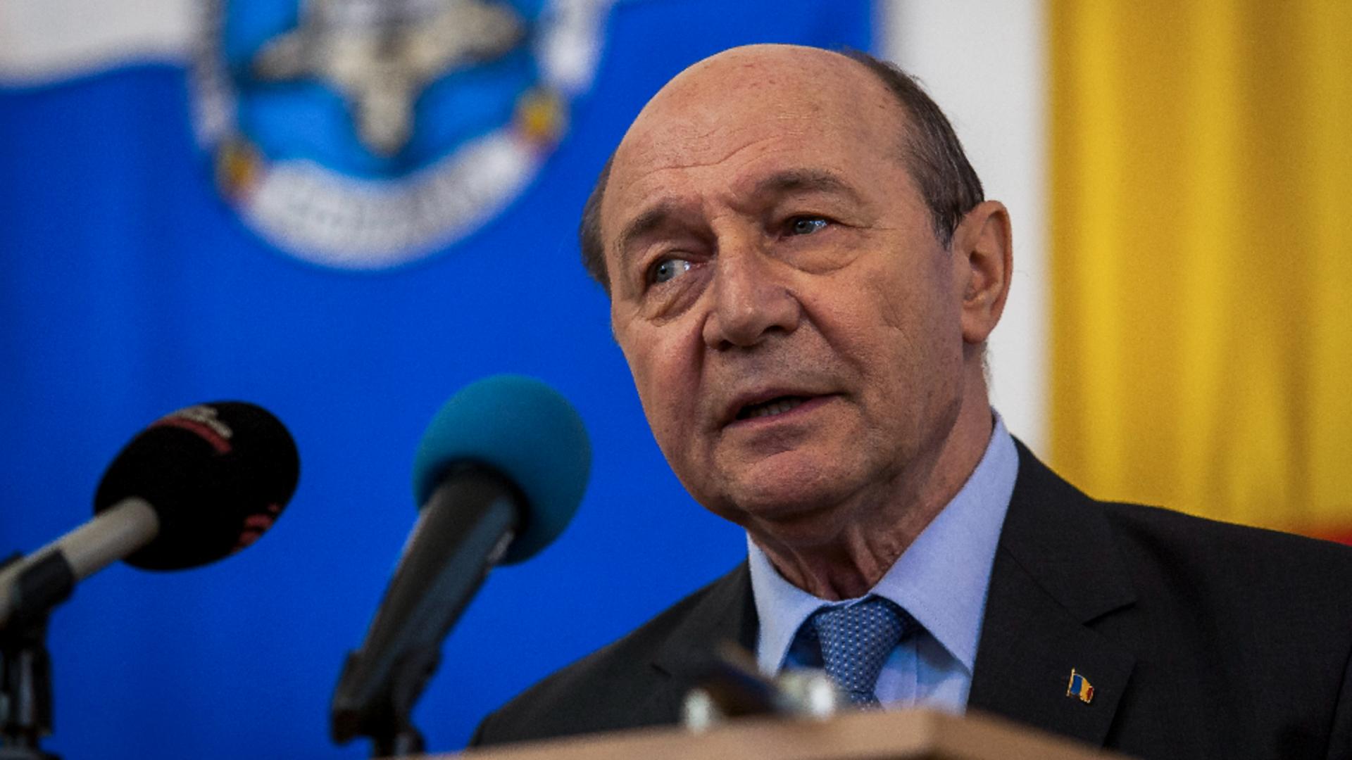 Traian Băsescu: Călin Georgescu trebuie lăsat să candideze