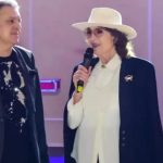 Imagini cu Angela Similea la 78 de ani. Cum și-a făcut apariția la concertul lui Ovidiu Komornyk