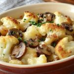 Rețetă de conopidă cu usturoi și ciuperci. Un deliciu pe care trebuie neapărat să îl încerci în acest post