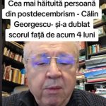 Ion Cristoiu, analiză devastatoare înainte de alegeri: „Georgescu și-a dublat SCORUL din toamnă!”