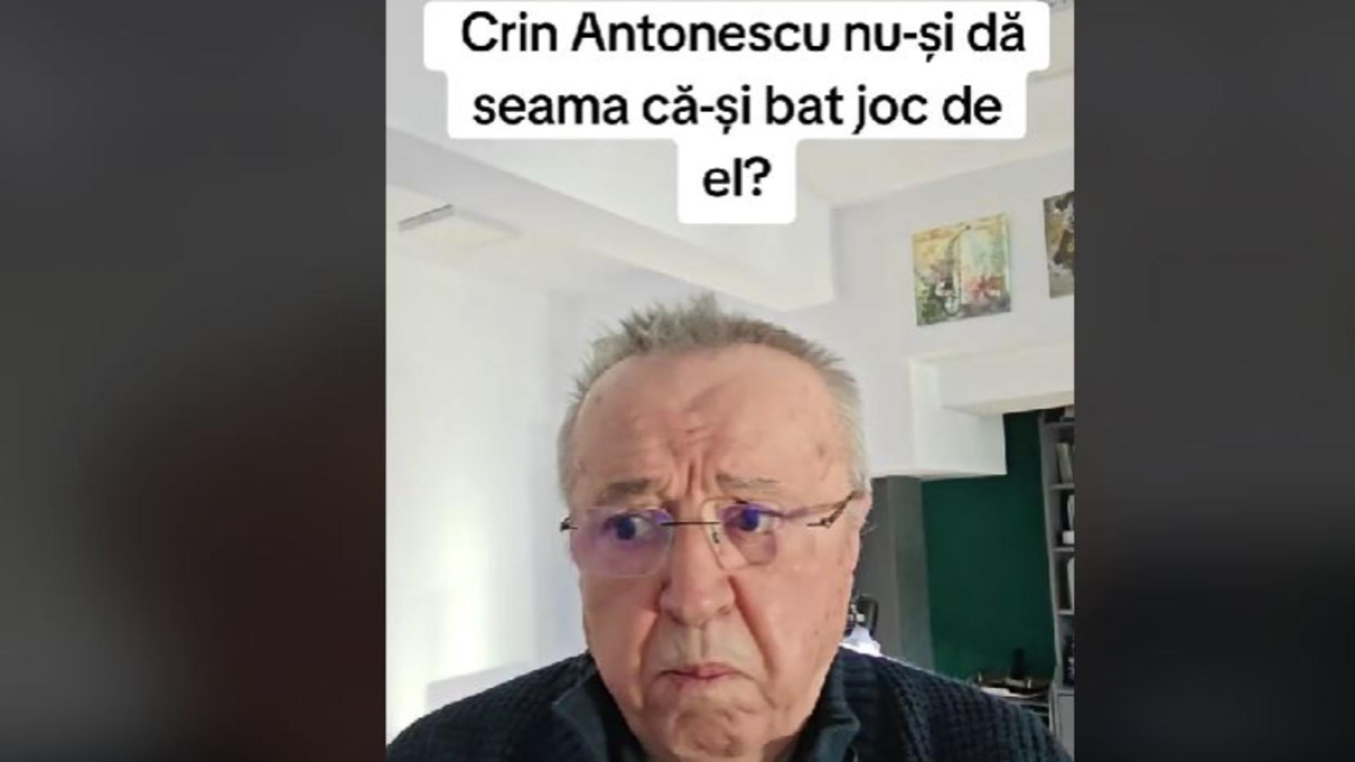 Ion Cristoiu: „Întreaga coaliție își bate joc de Crin Antonescu!” – VIDEO