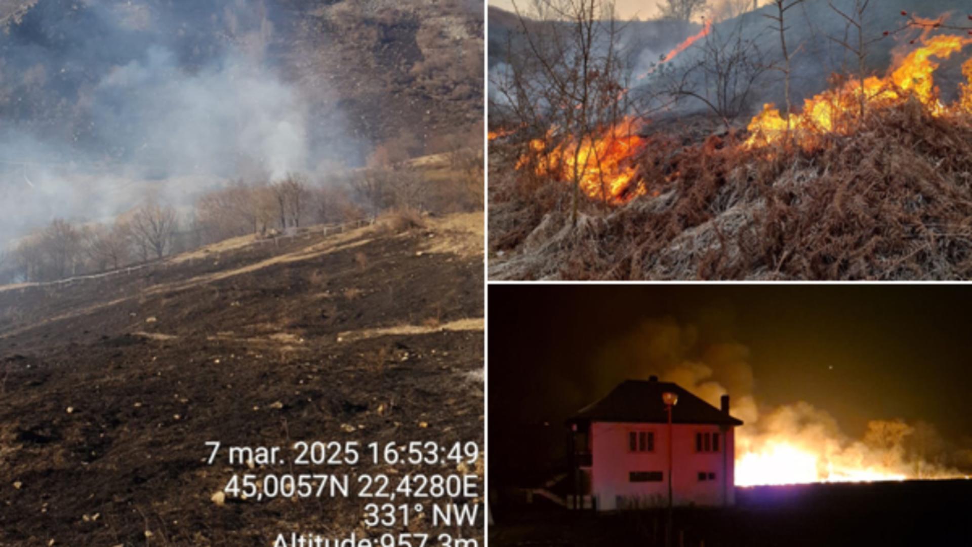 Incendiile de vegetație au mai făcut o victimă. Un bărbat de 78 de ani a murit pe câmp, cuprins de flăcări